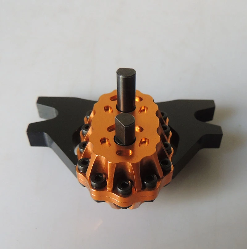 ชุดเกียร์จำลองแบบ Transfer Case อัตราทด 1:1 รุ่น JDM-75 สำหรับรถบรรทุก RC Tamiya ขนาด 1/14 รถแทรกเตอร์ รถพ่วง ของเล่นปีนเขา ชิ้นส่วน DIY