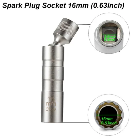 Магнитный Ключ-адаптер Torx 14 Мм/16 Мм Для Снятия Свечей Зажигания, Инструмент Для Авторемонта
