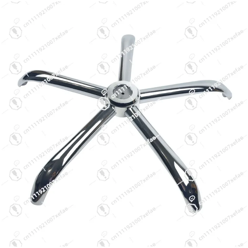 

Chair Legs Swivel Accessories Computer Sole Electroplated Hardware Computer Chair Base Steel Five-star Tripod