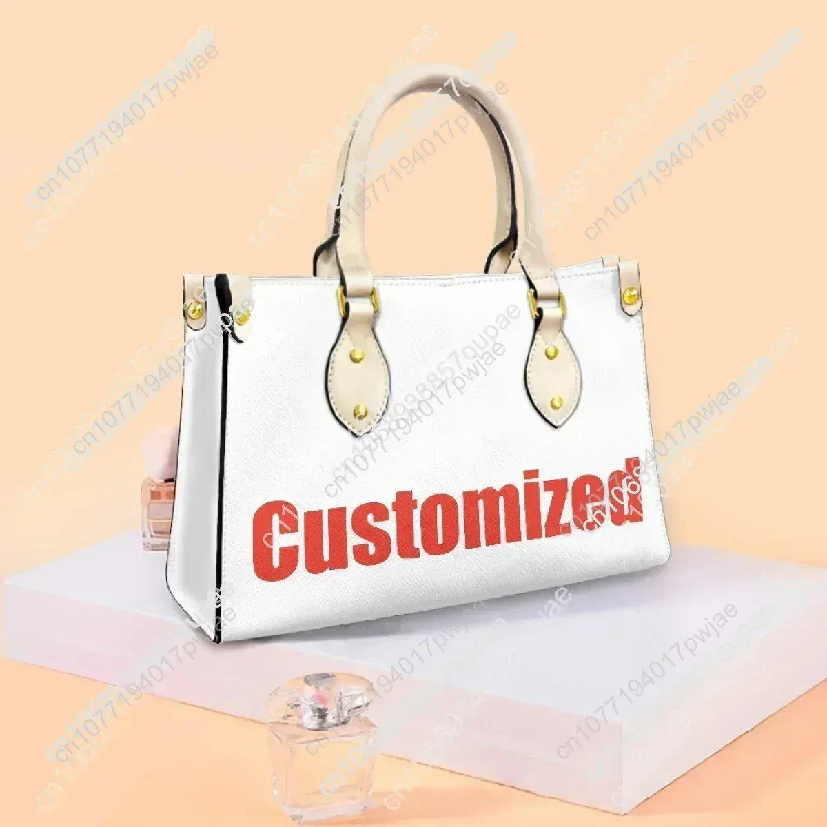 Axeslasher Metal Rock Band Tote Bag Purse Womens Mens Personalized Text Image PU Leather Handbag Business Shopping Gift Bags
