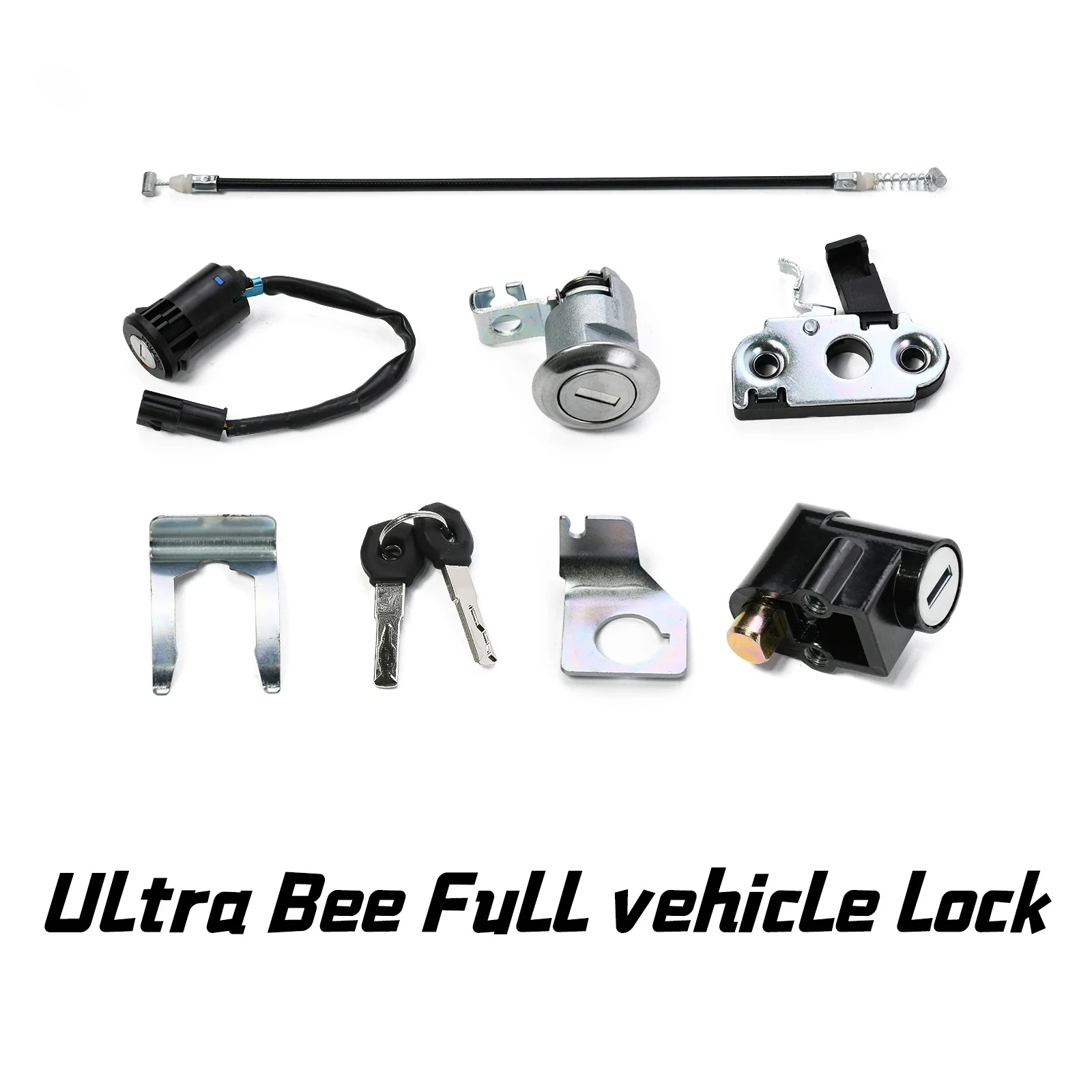 

Electric Dirt Bikes Full Bike Lock for SURRON Ultra Bee Motorcycles Three Sets of Locks for Surron Lock Motorcycle Accessories