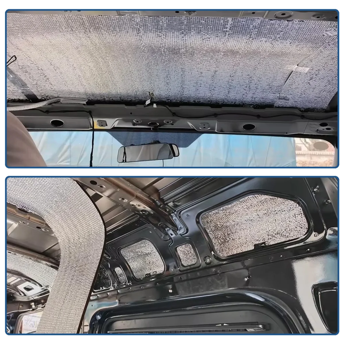 10/20 Stück Auto-Schalldämmwatte, verschleißfest, wärmeisolierend, schallabsorbierend, stabil, Auto-Modifikations-Ersatzzubehör – Detail 6