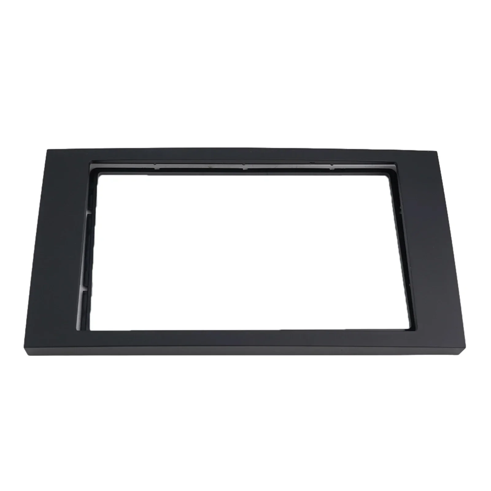 1pcs Plastic 2 Din Stereo Radio Navigation Fascia Panel Frame Trim For Ford For Focus For C-Max Black Parts Accessories