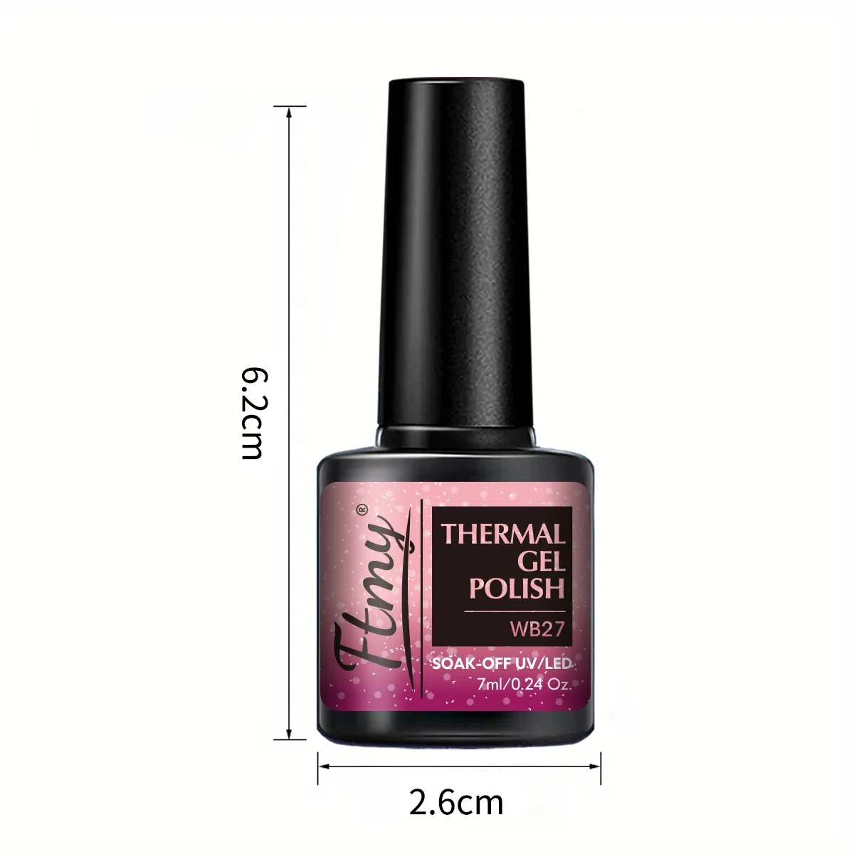 10個/セット ハロウィンテーマ ホットネイルポリッシュ、温度変化グリッターカラージェルポリッシュ、リムーバブルUVグリッタージェルポリッシュ、ネイル