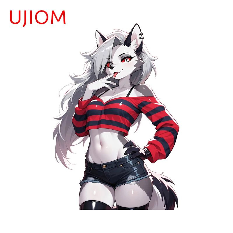 

Nаклейка UJIOM Helluva Boss Loona