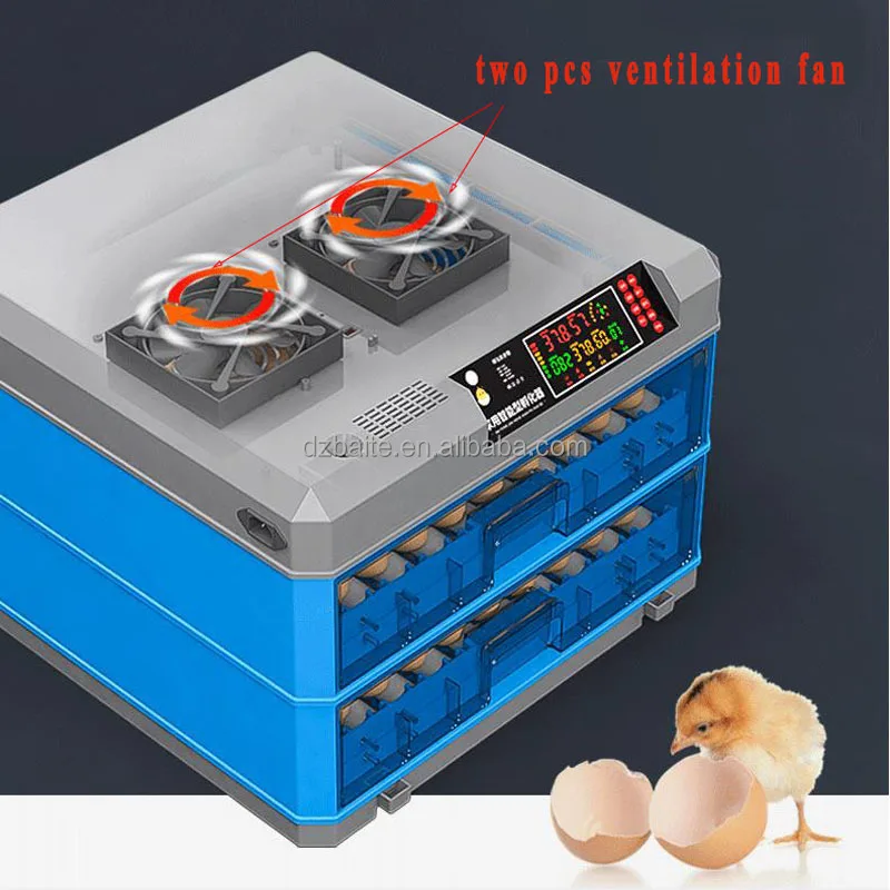136egg  Automatic Incubator Dual Power Incubator Egg Incubator