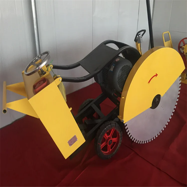 

Concrete Road Cutting Machine Hand Push Concrete Asphalt Cutter Road Surface Grooving Machine Road Machinery