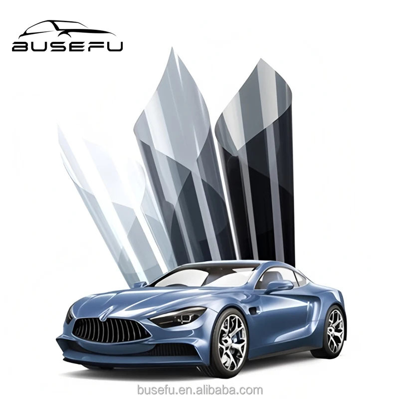 

VLT37.1% Ultra-High Transparency Car Window Protection Film 99% Insulation King Series Used for Car Window Protection