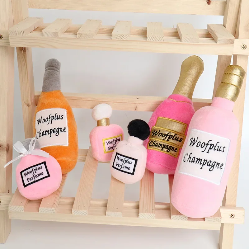 New Spot Wholesale Pet Toy Dog Toy Wine Bottle perfume Bottle New Style Issued by Manufacturer