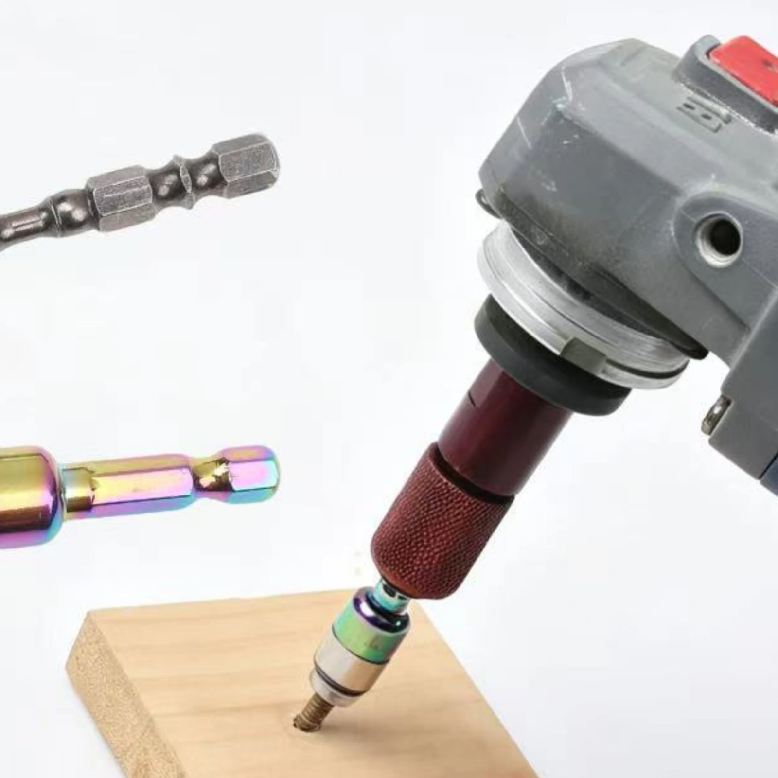 Angle Grinder Adapter Head Compact M10 Hex Adapter Head Angle Grinder Converter Precision Thread Power Tool Accessory