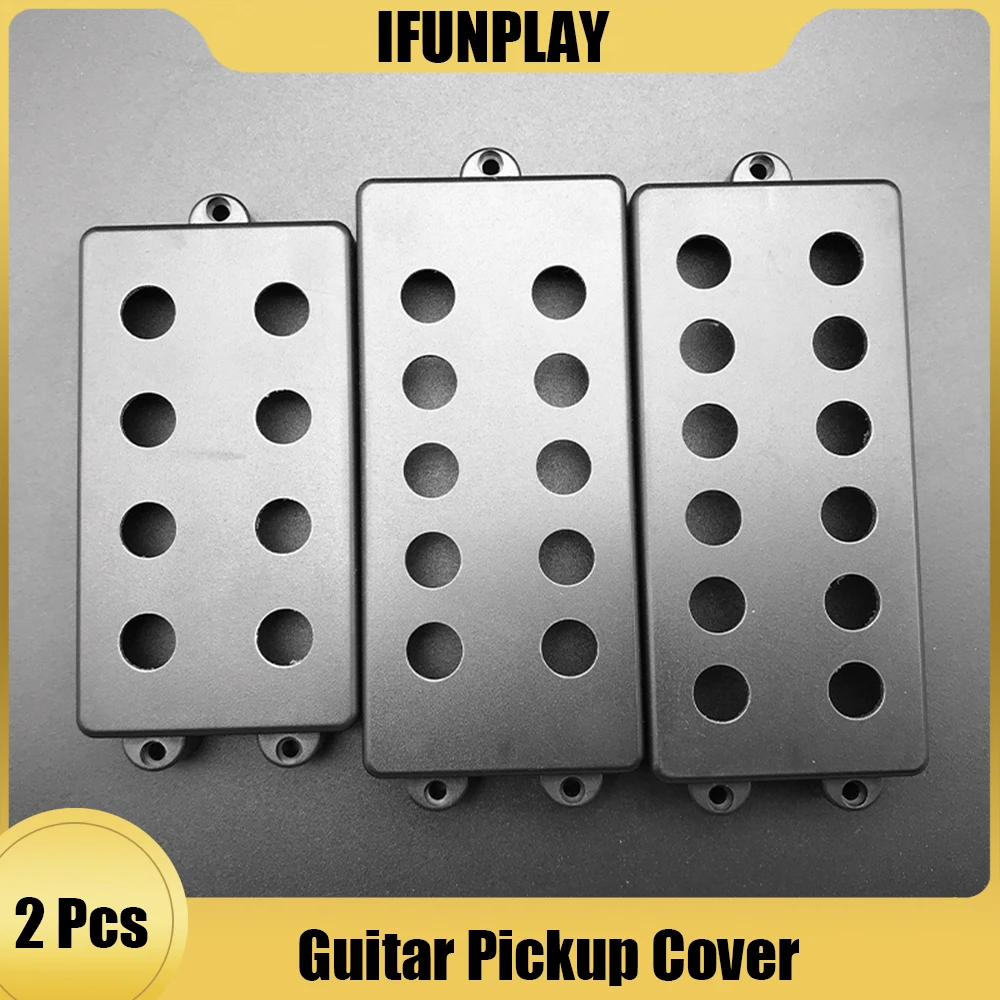 2 قطعة الغيتار الكهربائي غطاء لاقط الجيتار الكهربائي 4/5/6 سلسلة MB باس غيتار بيك اب الغطاء البلاستيك الكهربائية فيولاو الإكسسوارات #1