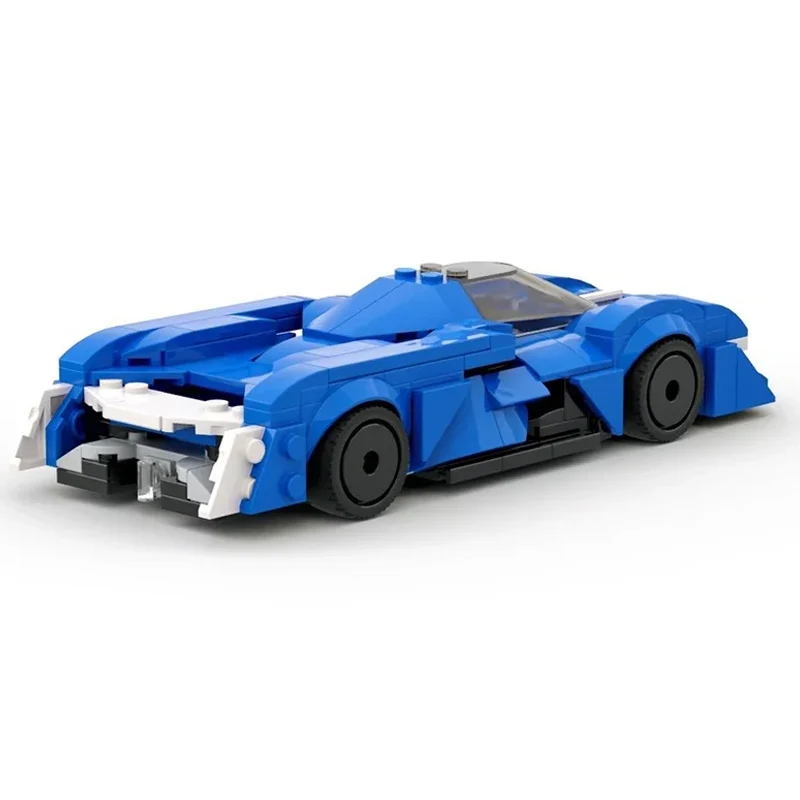 

Qwerq Speed Racing Car Model MOC Building Bricks Top Tier Sports Car Modular Technology Children Holiday Gifts Assemble Toy Suit