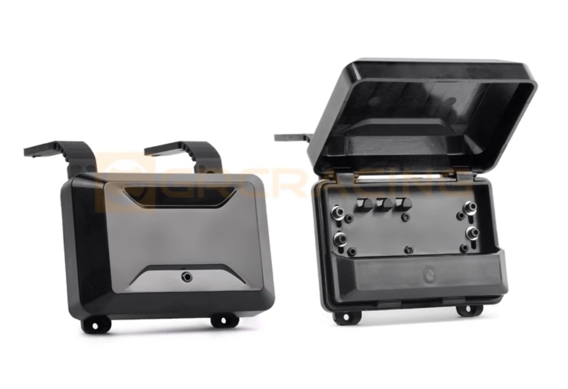 صندوق أدوات نافذة جانبية محاكاة وخزانة كتب لسيارة زاحفة 1/10 1/8 RC Traxxas TRX4M Defender Bronco AXIAL SCX10 ترقية أجزاء