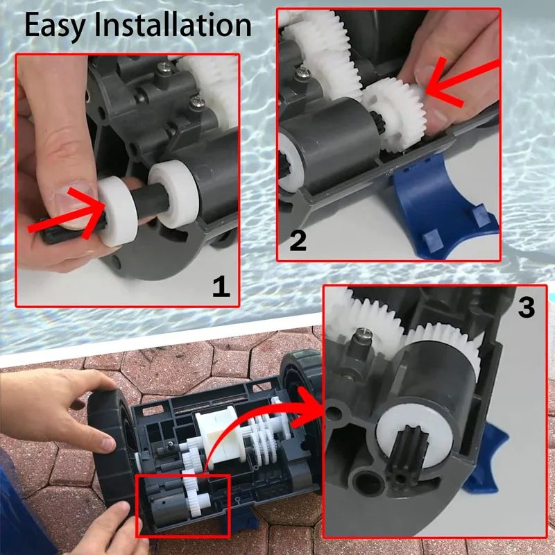 Imagem -03 - Limpador de Sucção Automático 360290 Kit de Direção Direita com Manual de Instruções Guerreiro Kraly Rebelde e Kreepy Compatível