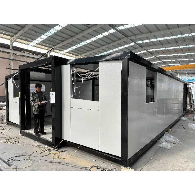 High Quality Container House Luxury Home Villa Mini Folding House Prefabricated 20ft 40ft Detachable Flat-pack Container House
