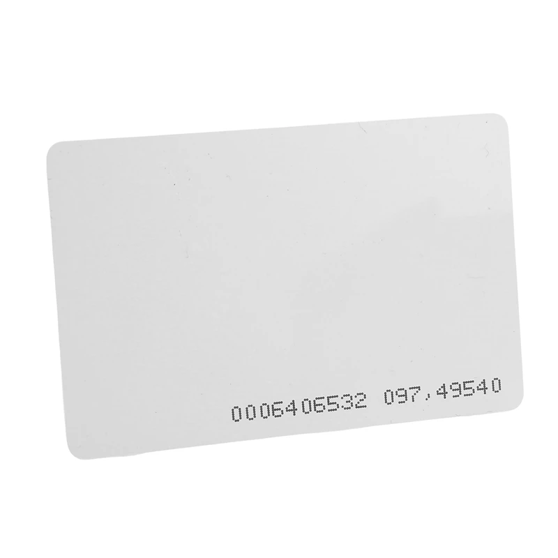 50 шт. карта контроля доступа умная бесконтактная карта 125 кГц EM4100 TK4100 RFID-метка ключ для комплекта ключей контроля доступа