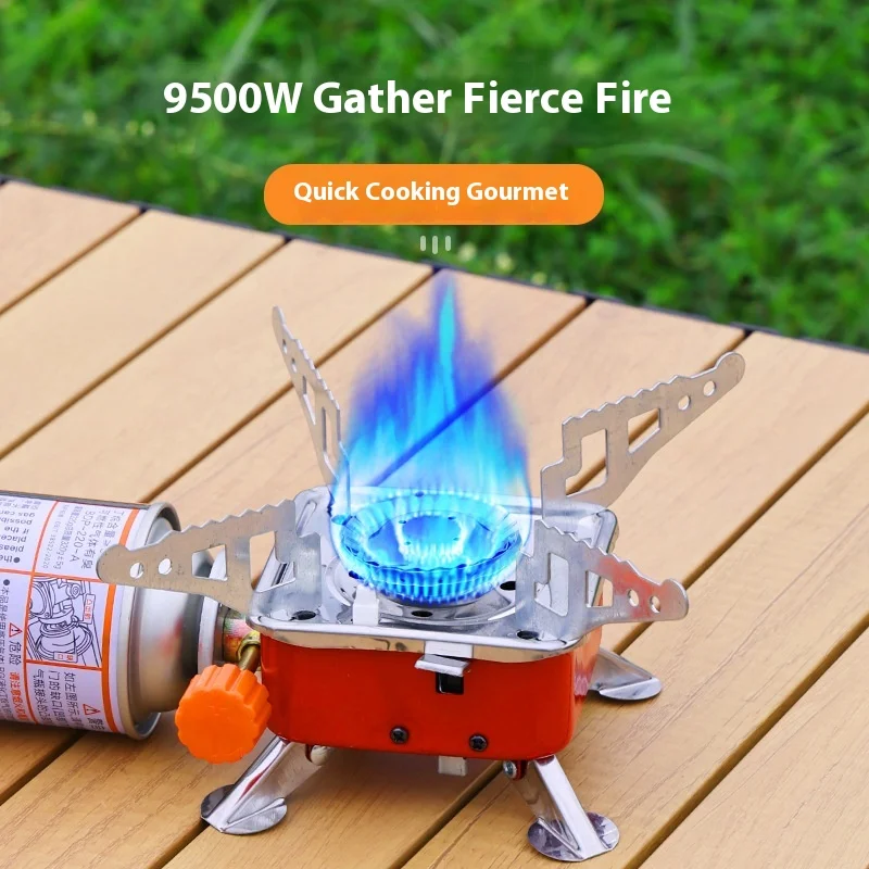 Wholesale Outdoor Portable Mini Cassette Gas Stove Metal Foldable Automatic Butane Fuel for Travel & Camping
