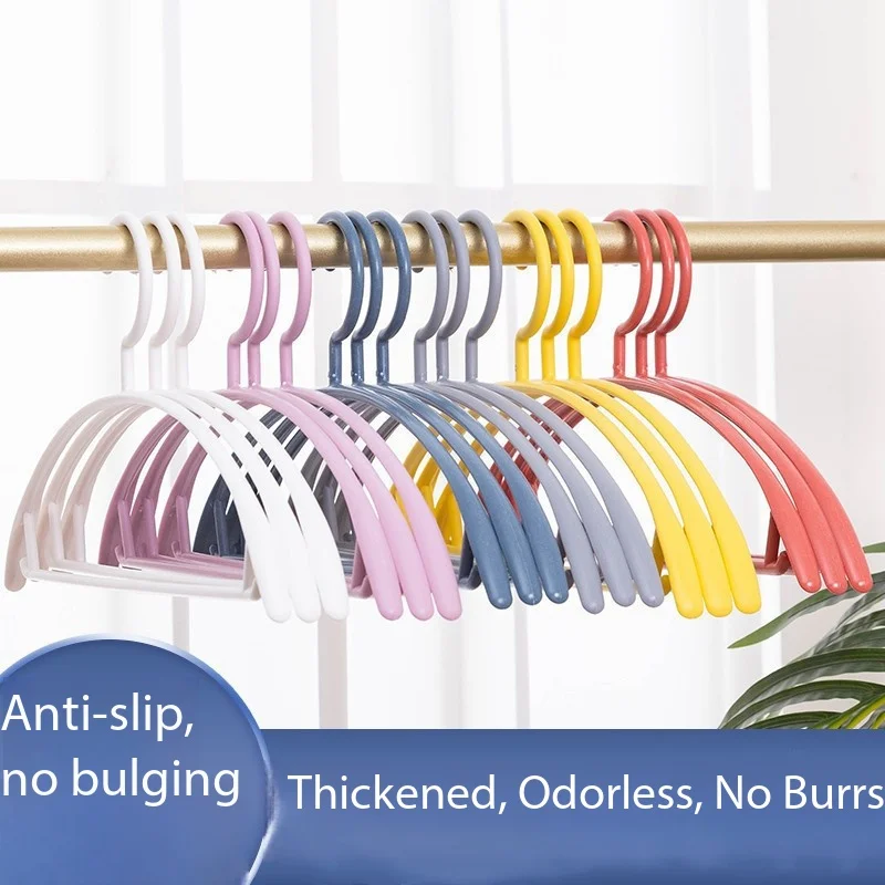 

shoulder seamless clothes hanger wholesale household non-slip semicircular for students and men to dry can't afford to pack it