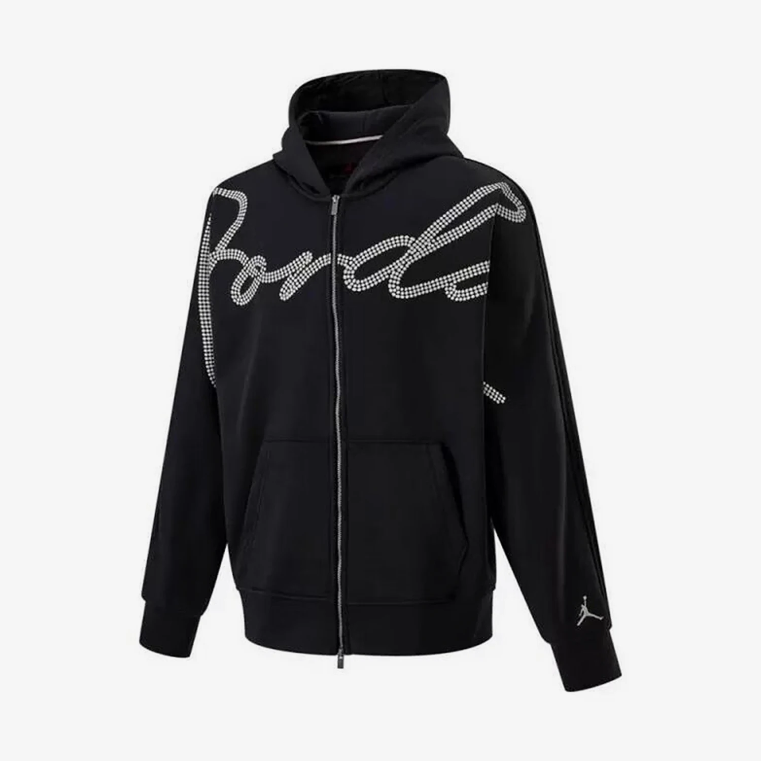 Nike Official Genuine Jordan MVP Men's Zippered Fleece Hooded Jacket HF9296-045