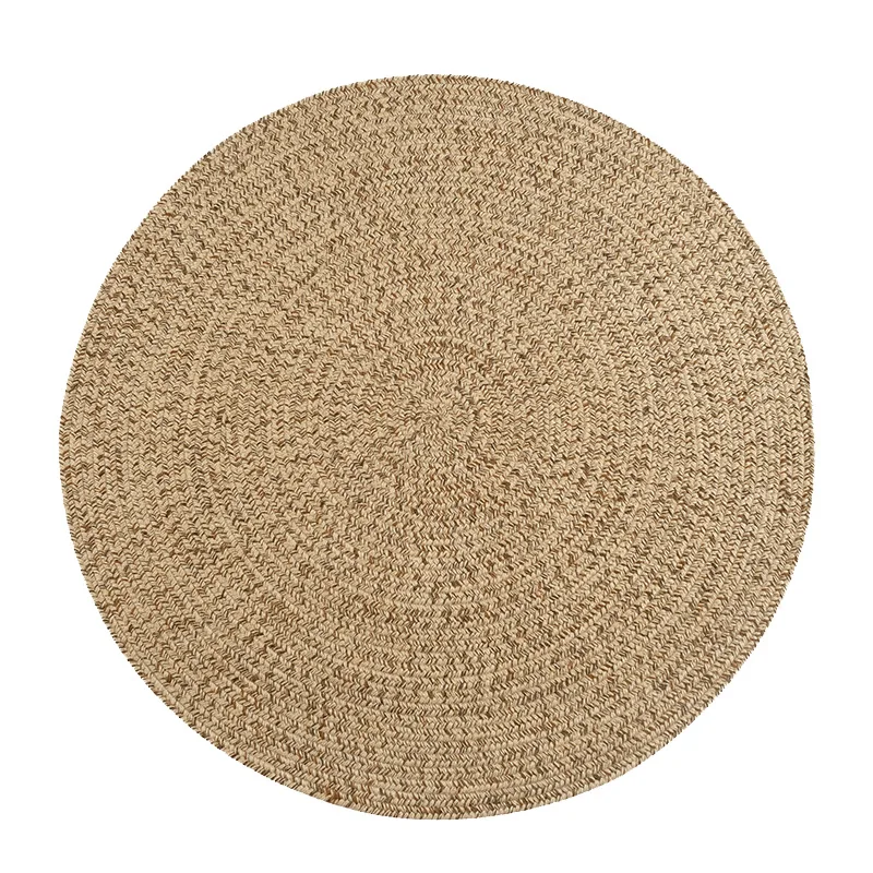 

Living Room Coffee Table Balcony Pastoral Linen Bedroom Homestay Glue-free Floor Mat