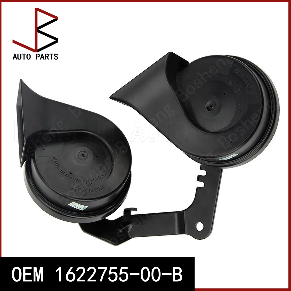 

For Tesla Model Y 2020-2023 Air Electric Super Loud Snail Horn Double Tone Whistle Sound OEM 1622755-00-B 1716494-00-A 1622755