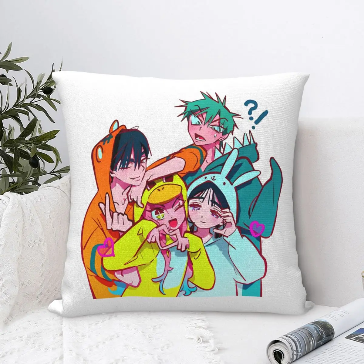 

Наволочки для сцены Alien Mizi Sua Till Ivan, чехлы для подушек в стиле аниме, новинка, декоративная наволочка на молнии для дома 45*45 см