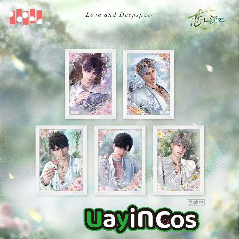 Pre-sale Official Love and Deepspace Caleb Sylus Rafayel Acrylic Decorative Painting Ornament spring and flowers valleydream Ani