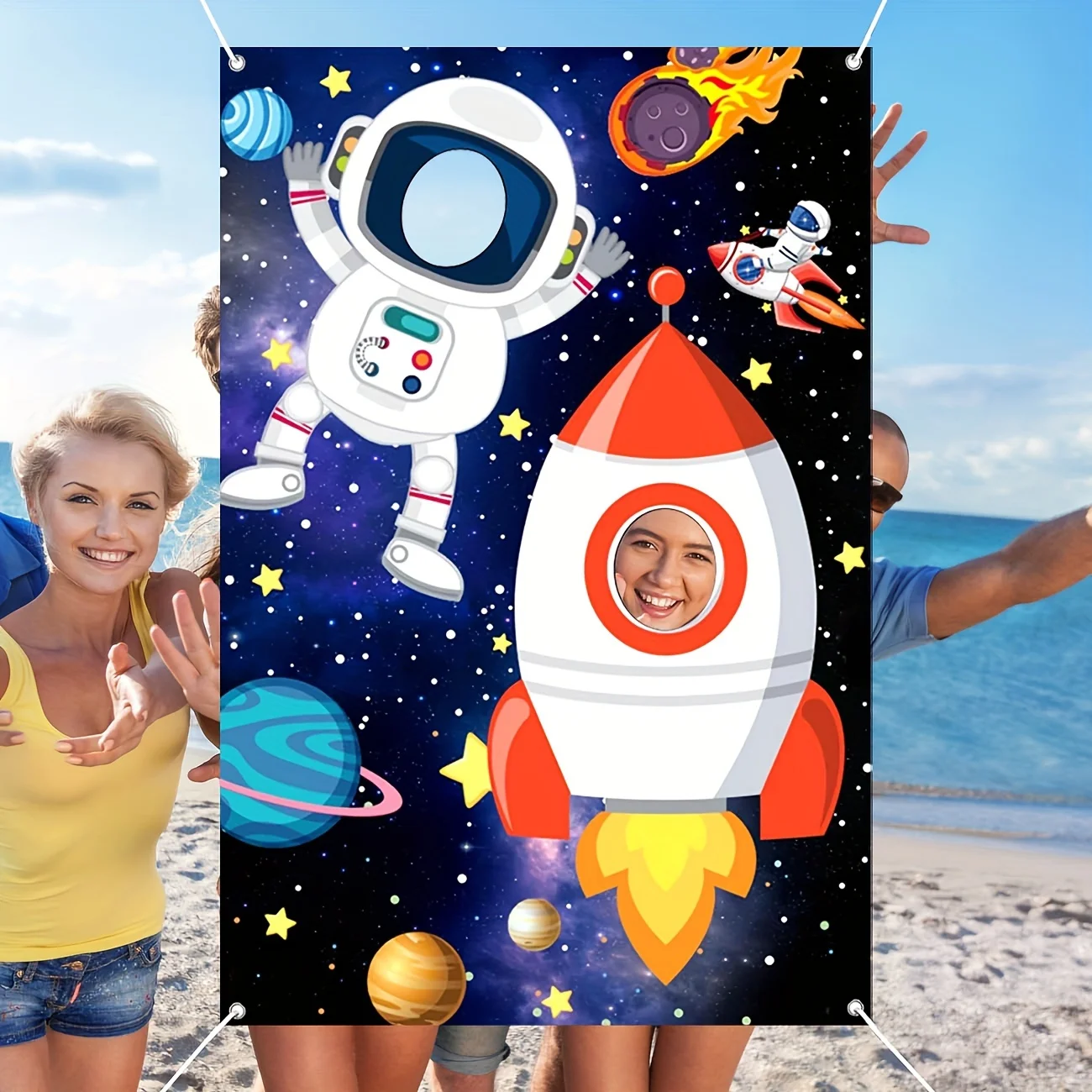 Space Birthday Decorations Space Themed Party Decorations Birthday Party Supplies Space Photo Prop Space Backdrop Banner