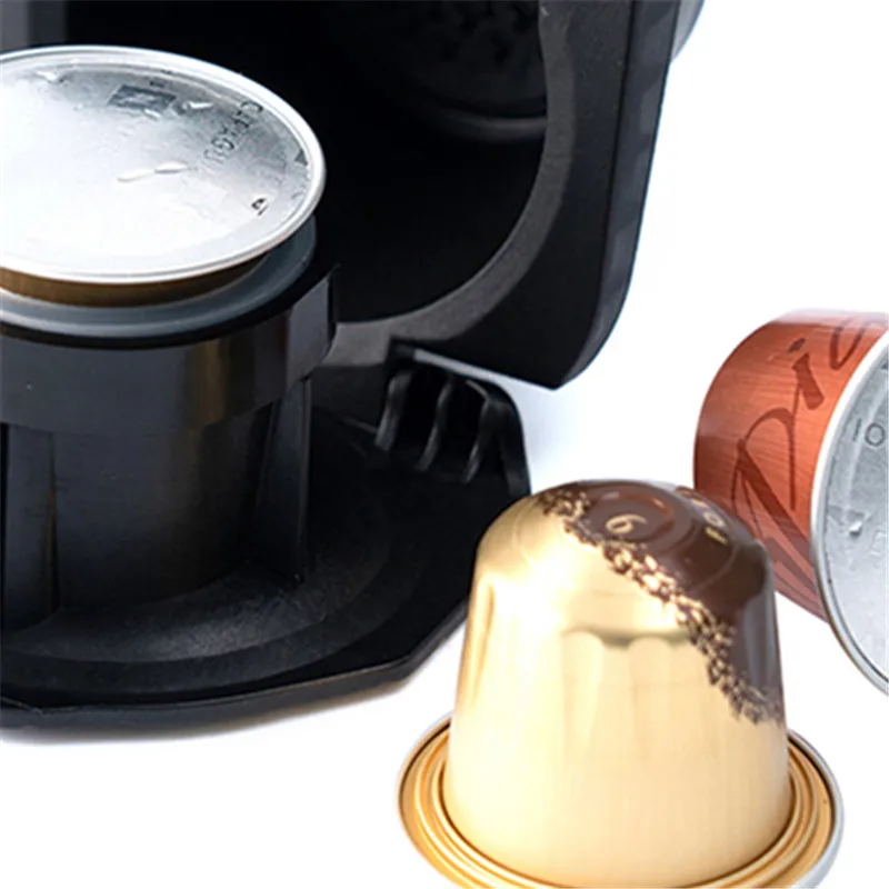 1pcs New Reusable Coffee Capsule Adapter fo S Crema Pod Grinder Coffee supplies Home Kitchen Accessories