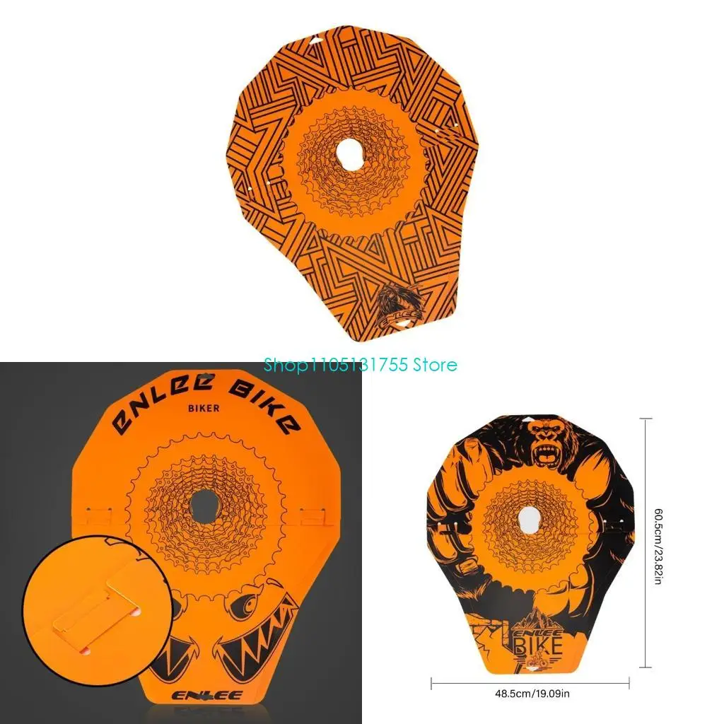 

K0EF Protective Brake Cover Road Mountain Bike Antifouling Cover Cycling Cleaning