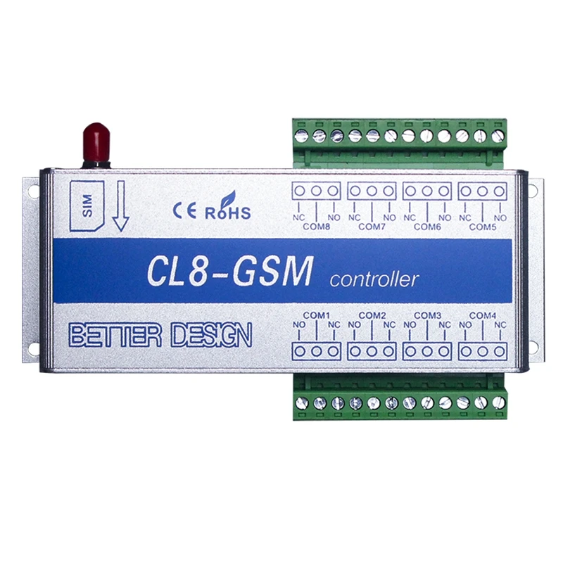 

A92Z CL8-GSM Реле дистанционного управления мобильного телефона Смарт-переключатель телефона SMS Пульт дистанционного управления-вилка европейского стандарта