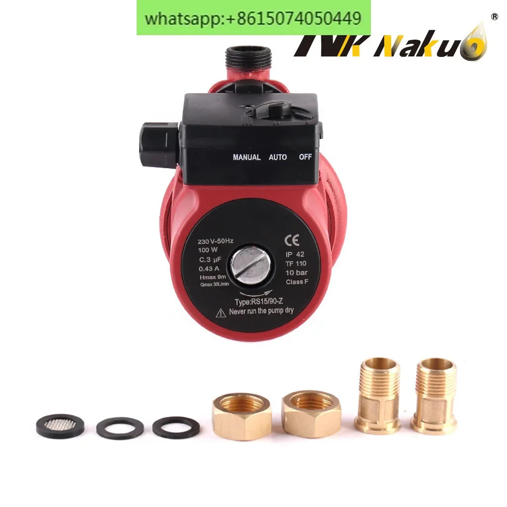 

Household solar water heater circulating pump 115V automatic booster pump 230V pipeline faucet silent booster pump