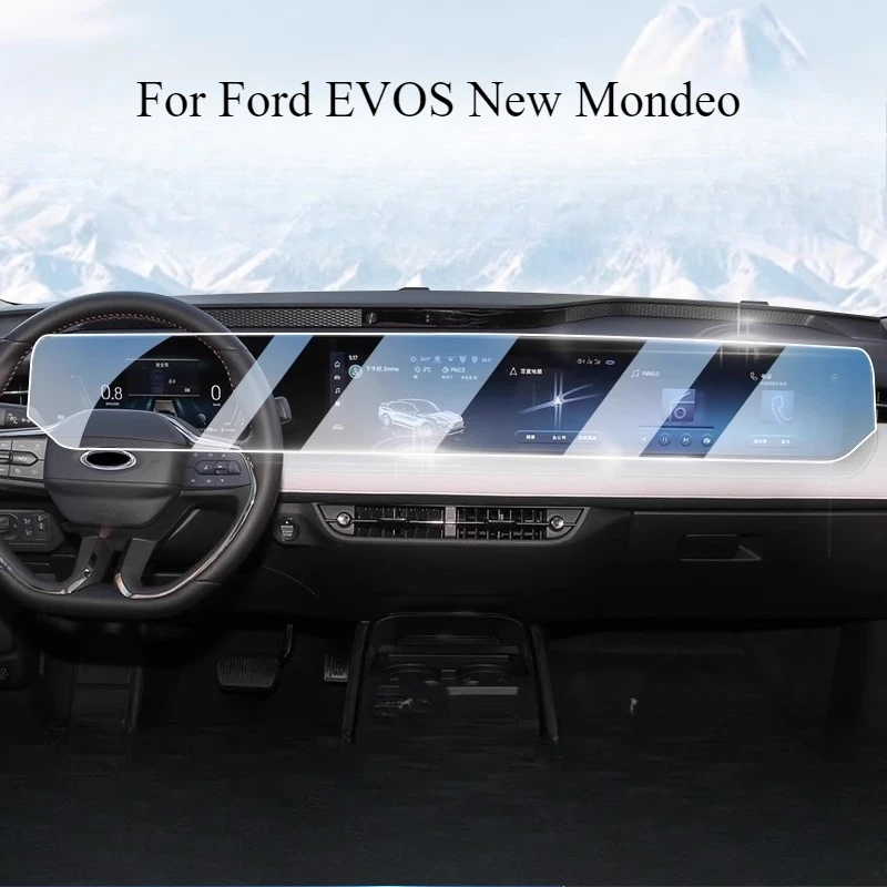 

Для Ford EVOS новая защитная пленка для сенсорного экрана Mondeo, пленка из закаленного стекла HD с центральным управлением