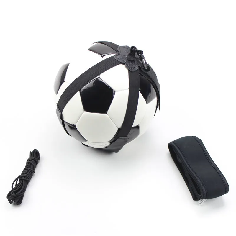Cinturón de entrenamiento de fútbol, cinturón para patadas de balón de fútbol para adultos y niños, estera de entrenamiento de fútbol, equipo de entrenamiento sin pelota
