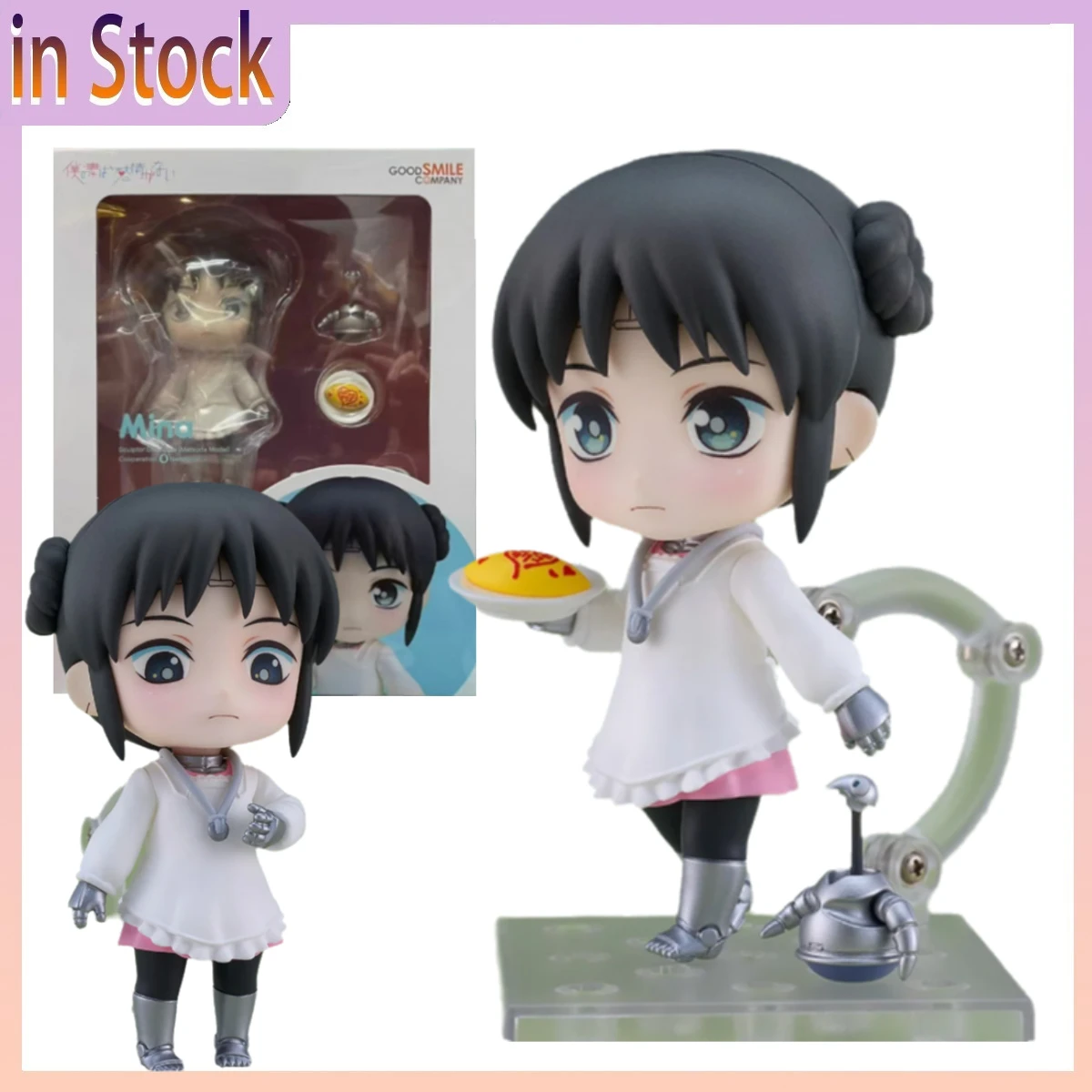 

Оригинальная аниме-фигурка Good Smile Nendoroid 2588 My Wife Has No Emotion Mina GSC, 100 мм, для девочек и мальчиков, в наличии