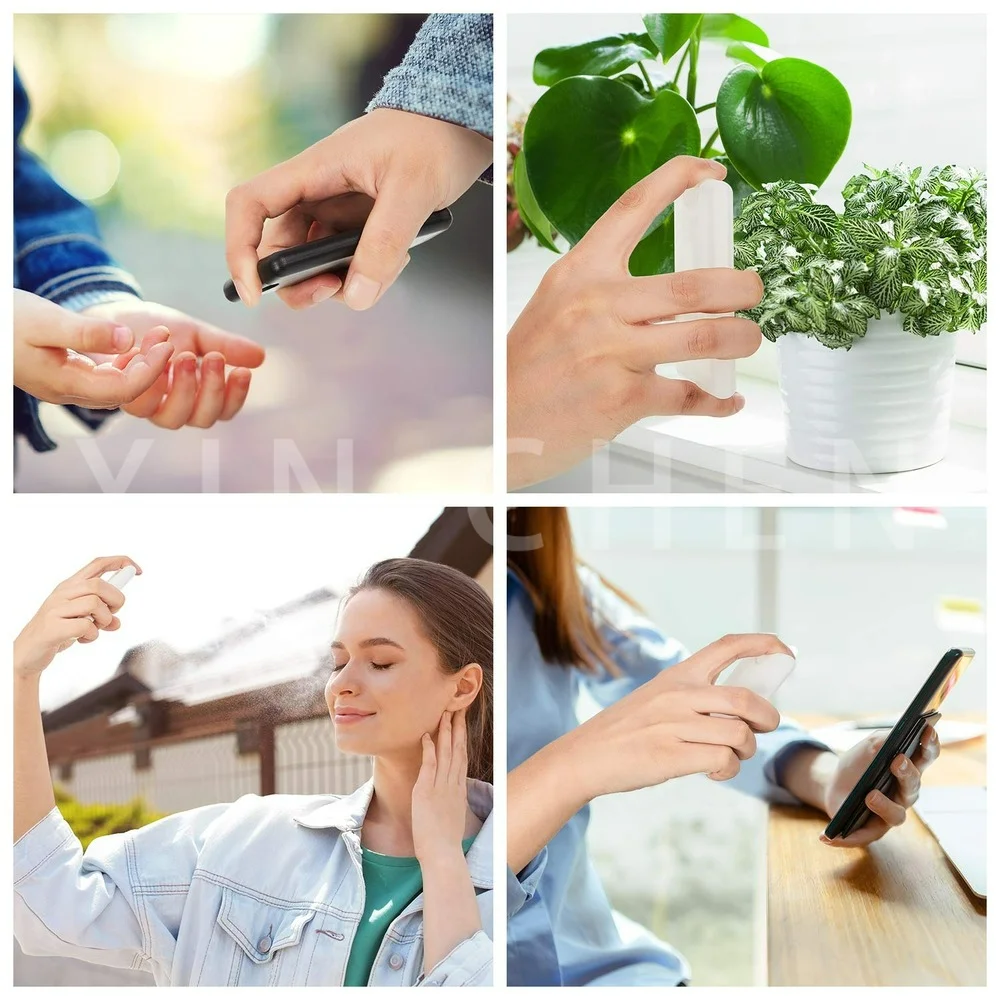 1pcs 20 ML Cardcase-like Plastic Perfume Spray Bottles Refillable Portable Mini Fine Mist Sprayer for Travel Makeup Tools