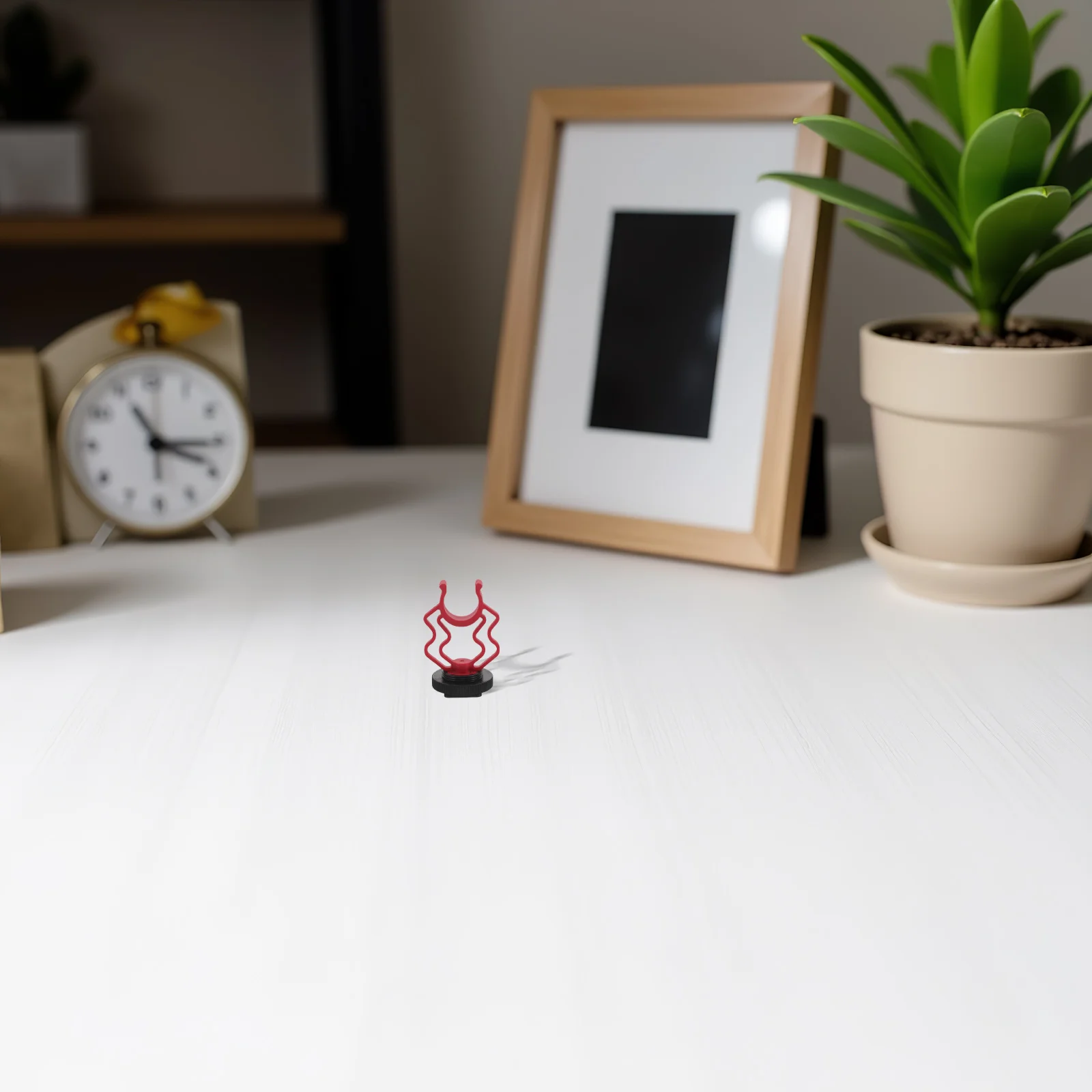 Microphone Holder 17-20Mm Adjustable Clamp For - Directional Audio Recording Portable Lightweight Desk Mount Studio