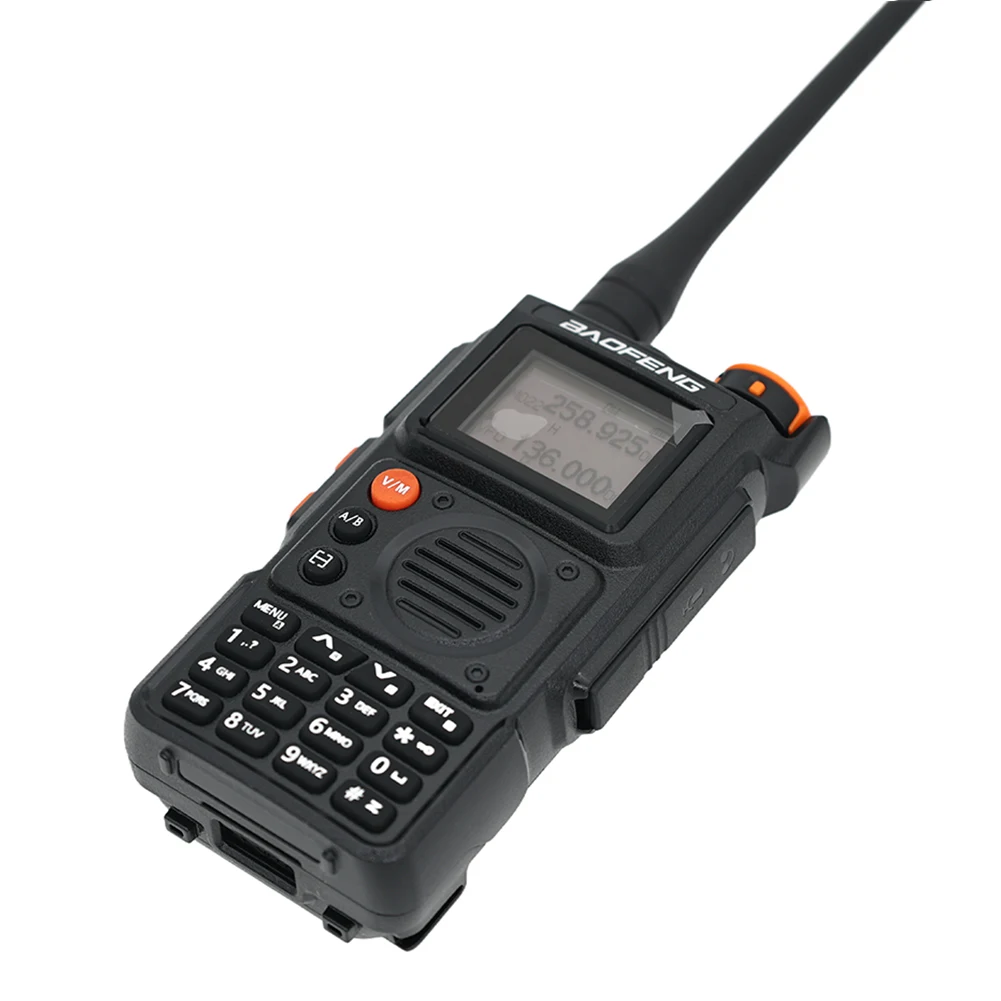 UV-K6 Air Band Walkie Talkie Беспроводная частота копирования Многодиапазонная UHF VHF DTMF NOAA Радиолюбитель дальнего действия Двухдиапазонная двусторонняя радиостанция