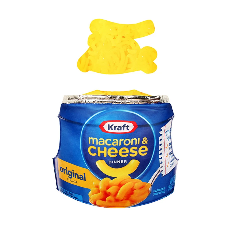 وصل حديثًا لعام 2025 كوب طعام جبن معكرونة للفتيات فستان للأولاد أزياء الهالوين ماك والجبن #5