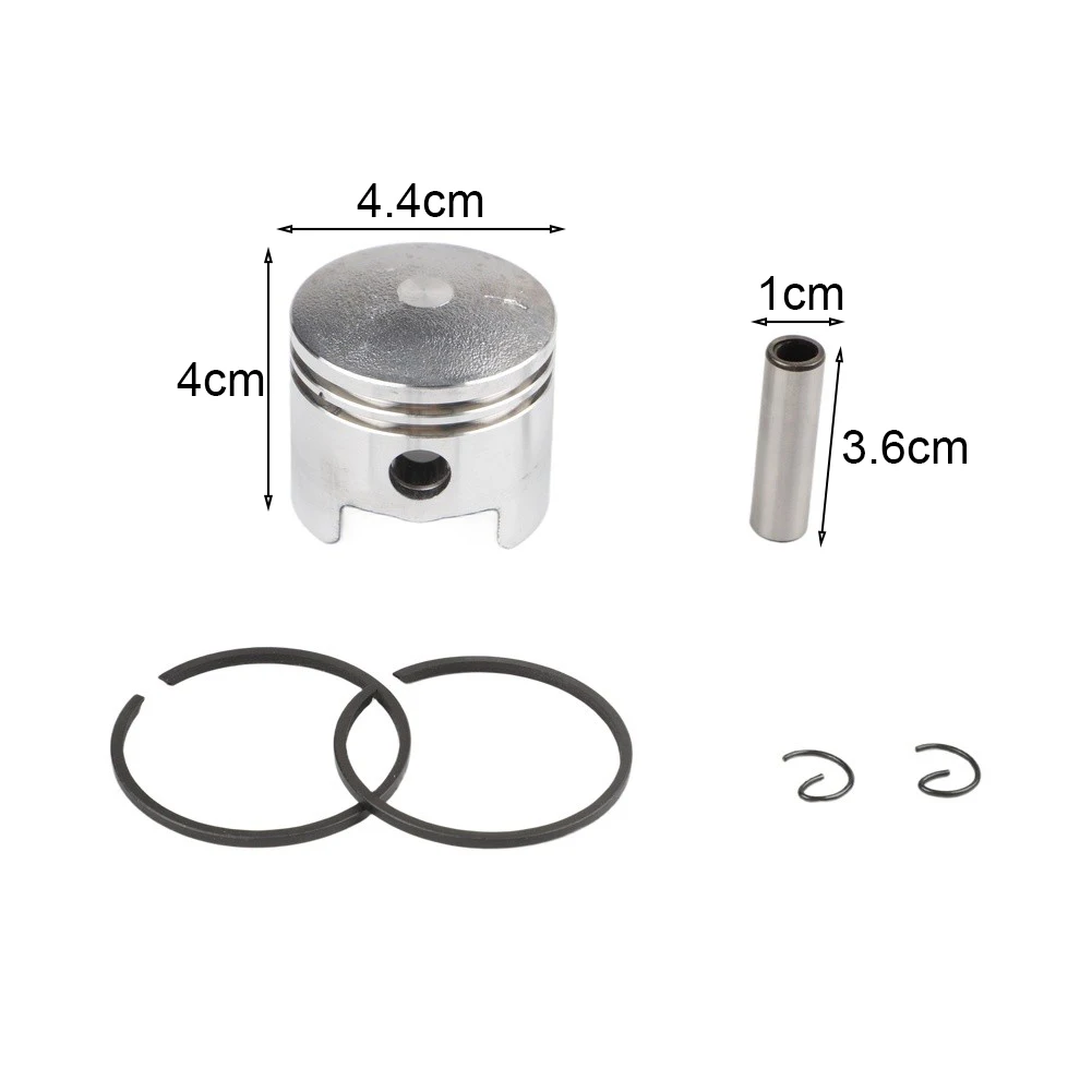 44mm Bore Cylinder with For Piston Assembly for 52CC 44-5 Motor Brush Cutter Supporting Efficient Heat Dissipation