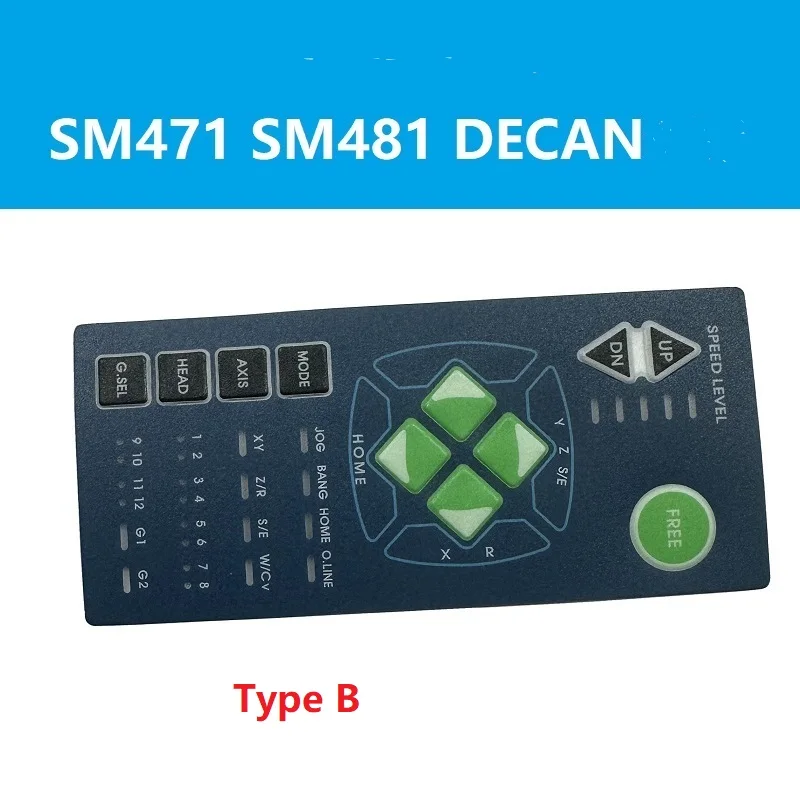 SMT SPARE PARTS SAMSUNG keyboard key pad TEACHING BOX J90601023B SM431 SM421 SM411 SM471 SM481 SM482 SM320 SM321 J9060103B