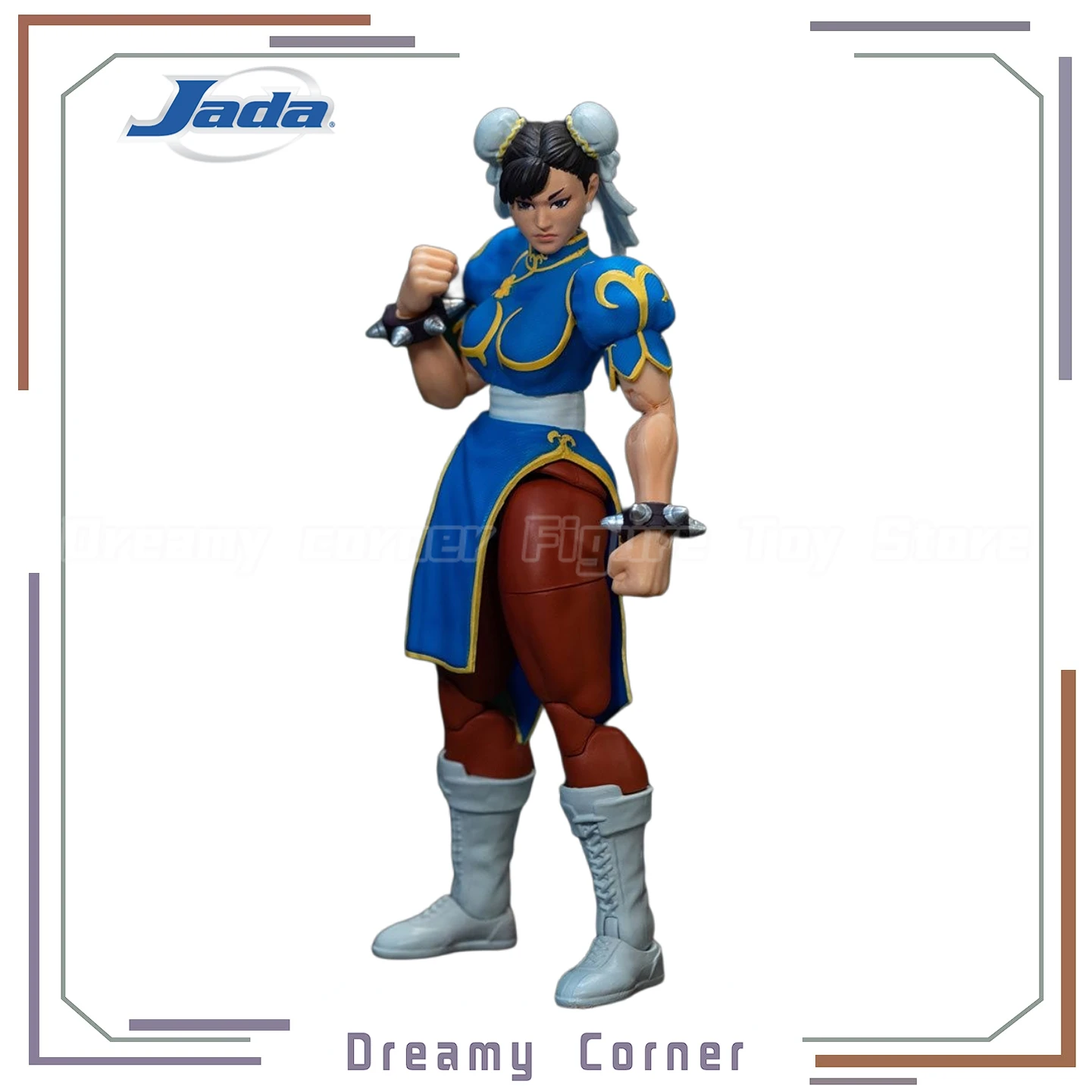 

【In Stock】Original Jada Toys Ultra Street Fighter II: The Final Challengers Chun-Li 1/12 Action Doll Toys Model Gifts