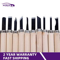 Professional Wood Carving Chisel Knife Hand Tool Set For Basic Detailed Carving Woodworkers Gouges