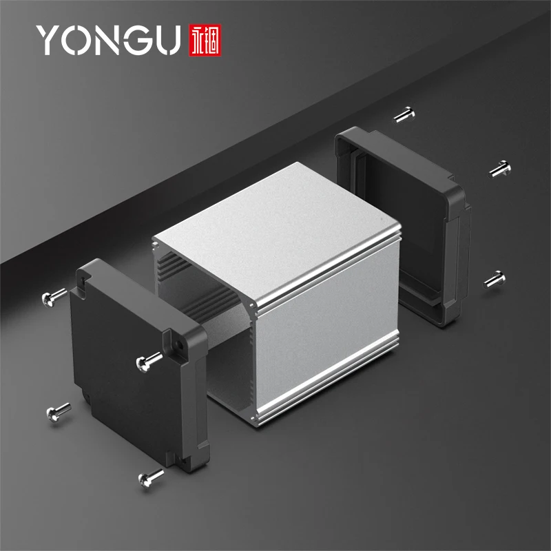 Aluminium Electronics Instrument Enclosures Ip67 Button Electrical Junction Aluminum Waterproof Box M02 80*80MM