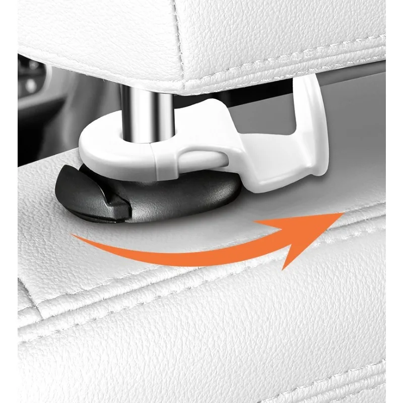 

Car Back Seat Hook Car Interior Organizer Accessories 20KG Heavy Duty For Grocery Bag Car Headrest Hanger 2PCS