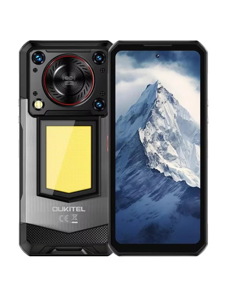 OUKITEL WP56 36GB(12+24)+512GB 5G 16000mAh 45W Schnellladung 6,8“ FHD 120Hz 128dB Lautsprecher 108MP Android 15 Mobiltelefon