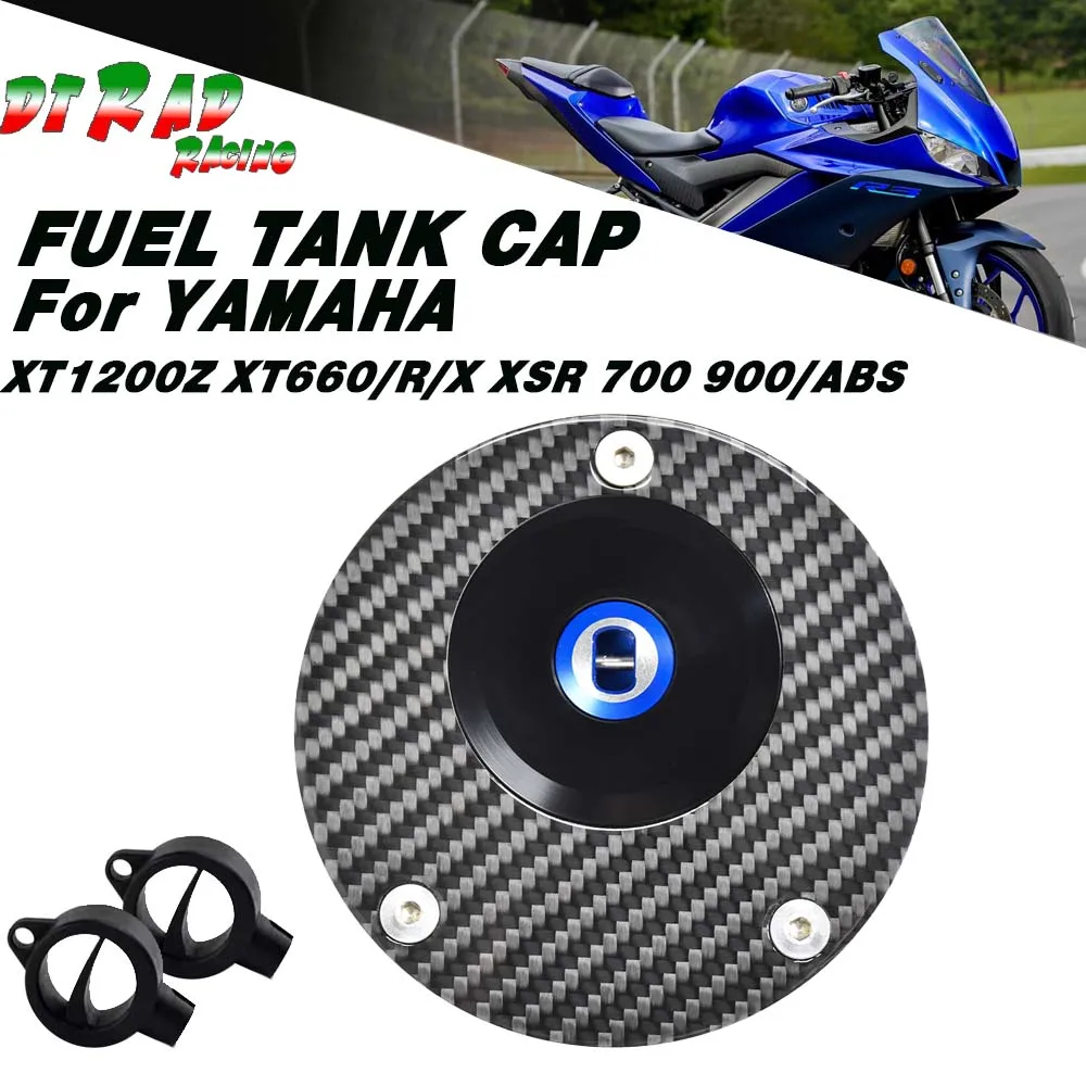 

Motorcycle Carbon Fiber Fast Fuel Cap Key Tank Protections For YAMAHA YZF R1/M R3 R6/S R7 R125 R25 R15 Airbox Oil Gas Cover