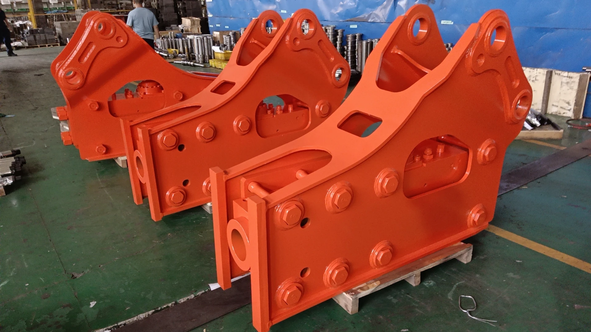 Hydraulic Breaker Hammer for Excavator 3-10 Ton with Chisel Core Pump Component - Demolition Tool