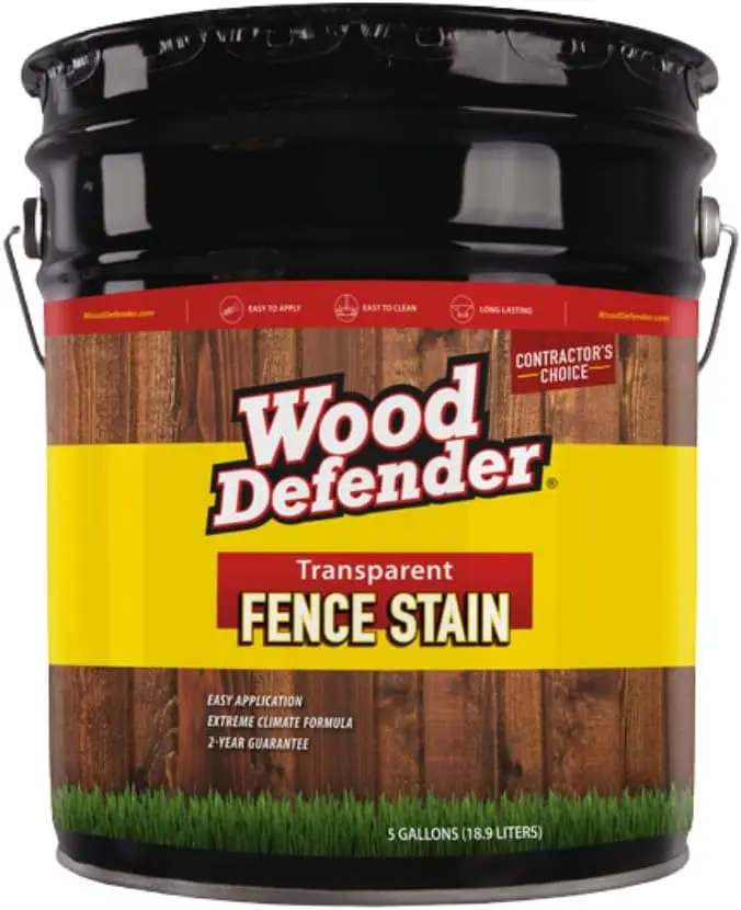 Nsparent pagar noda Cedar Tone 5-galon