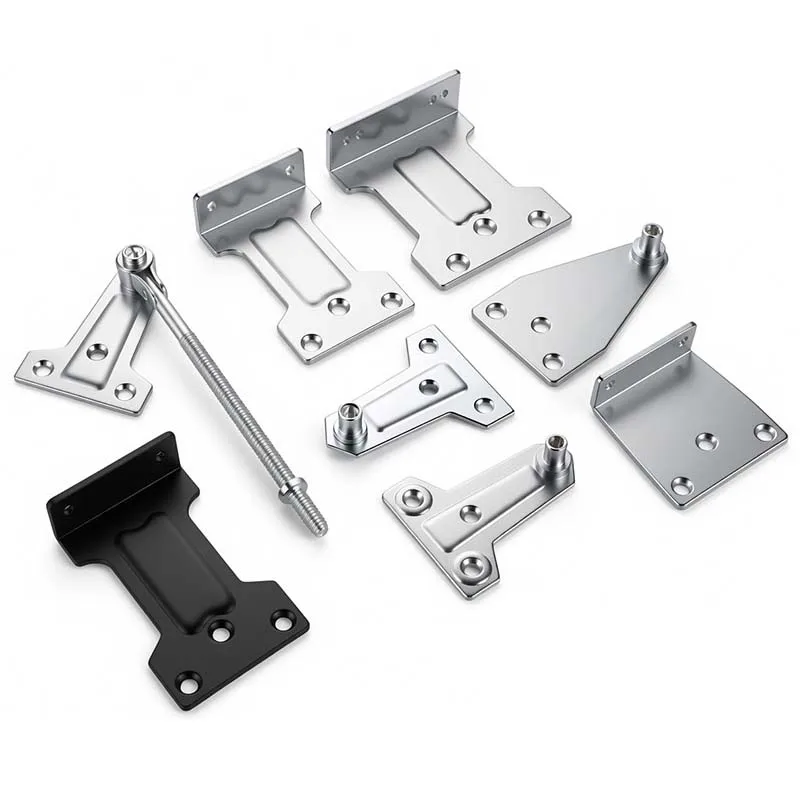 Door Closer Accessories Parallel Installa Plate Auxiliary Door Closer Corner Code Fixed Fireproof Door Reverse Installation Plat
